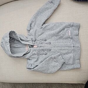 Carter's Girls 12M zip-up hoodie